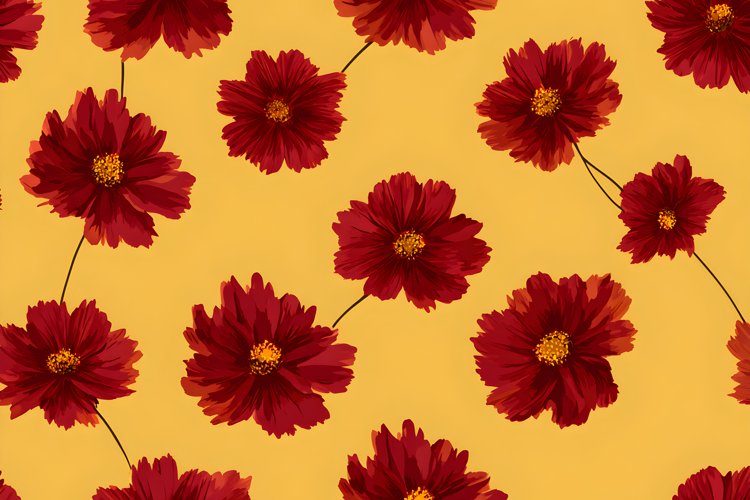 Coreopsis Flower Pattern | Coreopsis Flower Backgrou