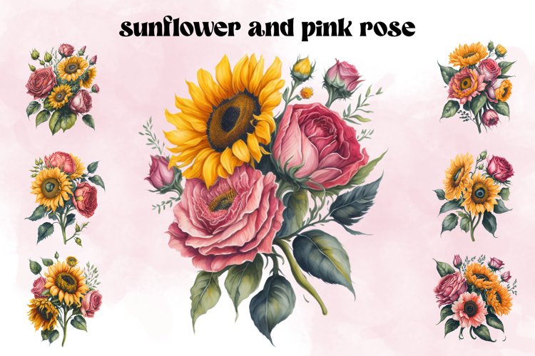 Flower Bouquet Clipart Image 20