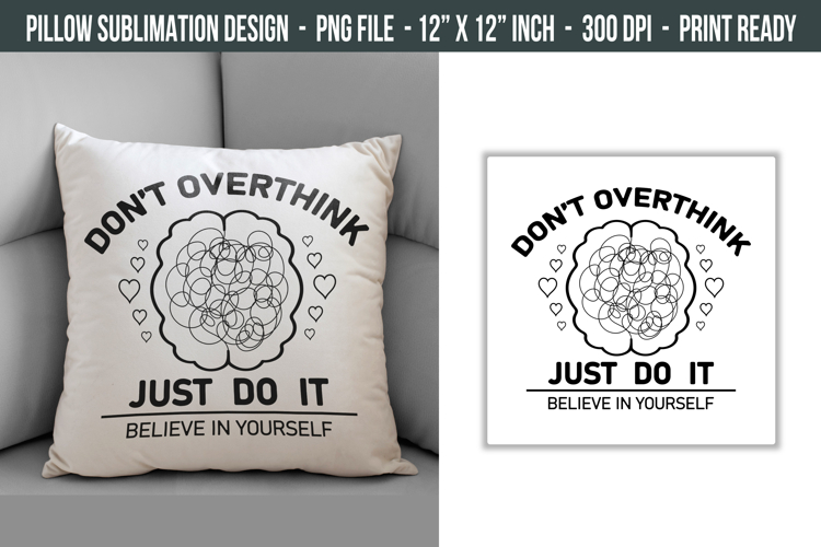Mental Health Awareness Pillow | Throw Pillow Sublimation