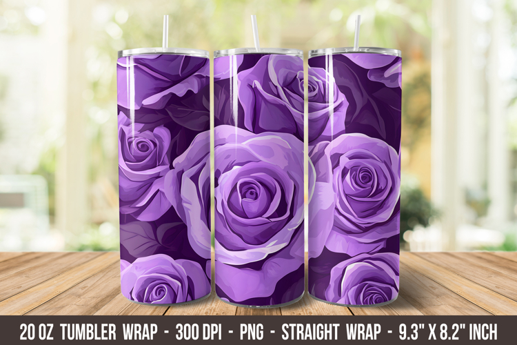 20 Oz Sublimation Tumbler Wrap Image 12