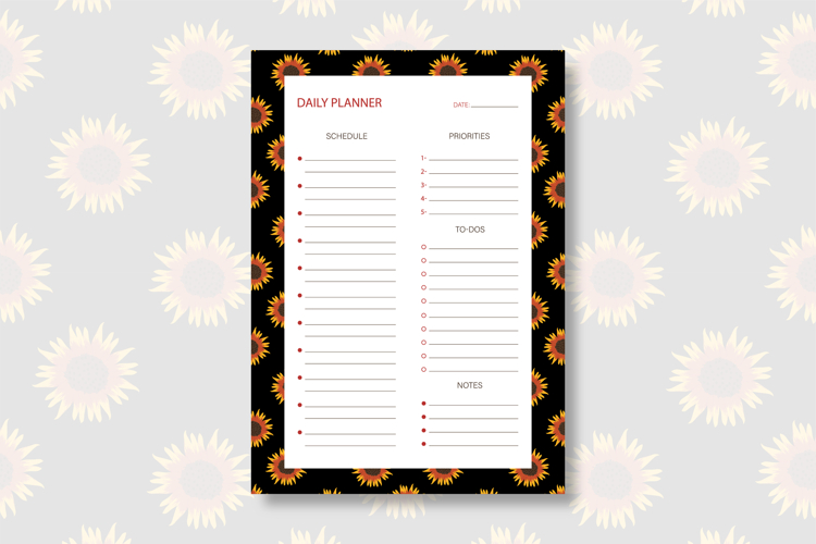 Printable Schedule Template Image 18