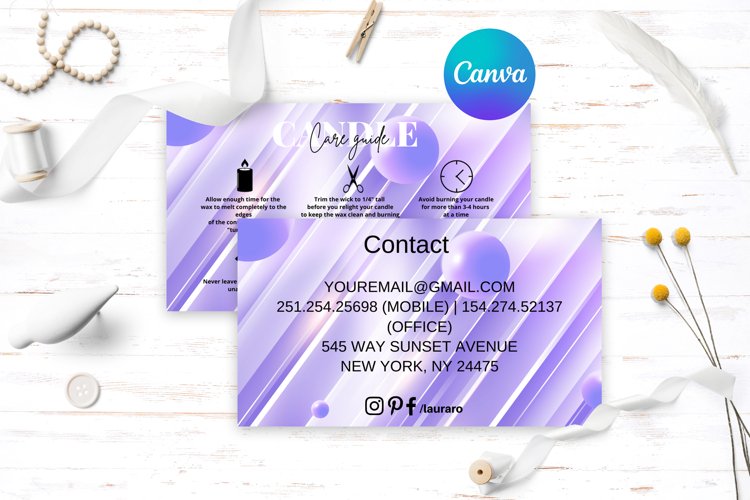 Printable Care Card Instructions Image 18