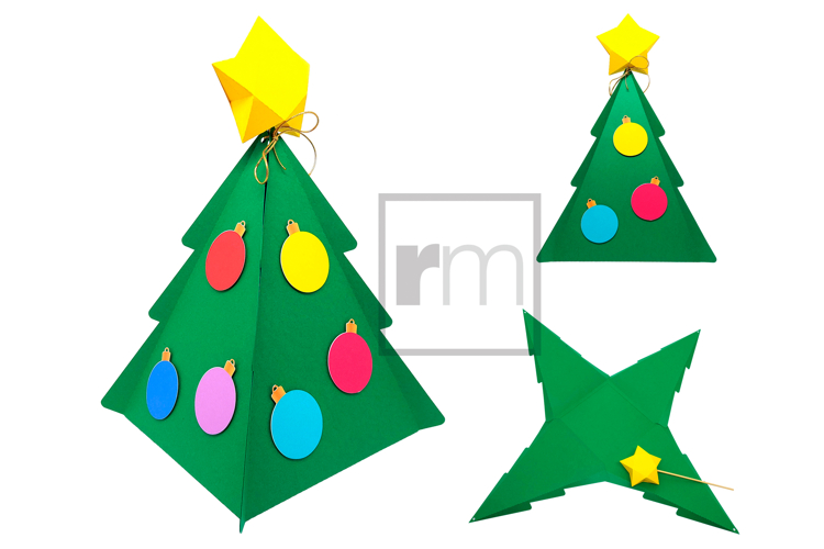 Christmas Tree Explosion Box