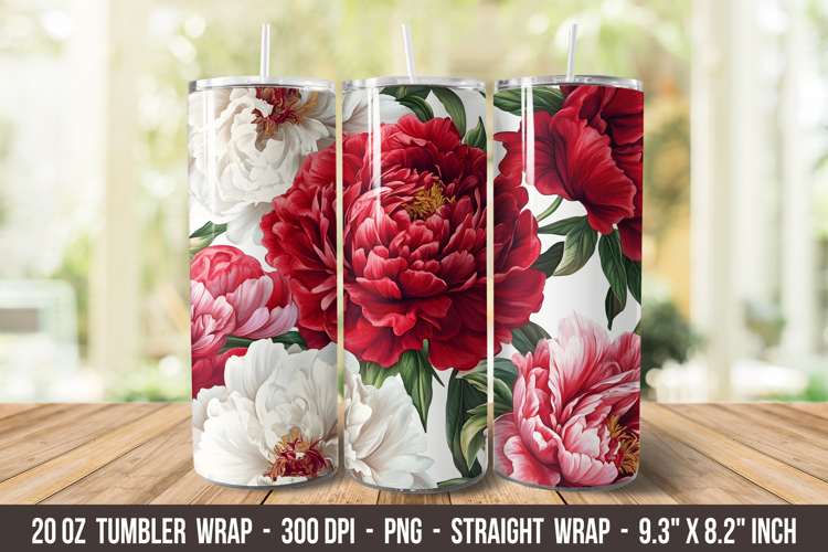 20 Oz Sublimation Tumbler Wrap Image 11