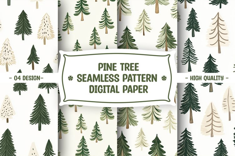Evergreen Tree Clipart Image 9
