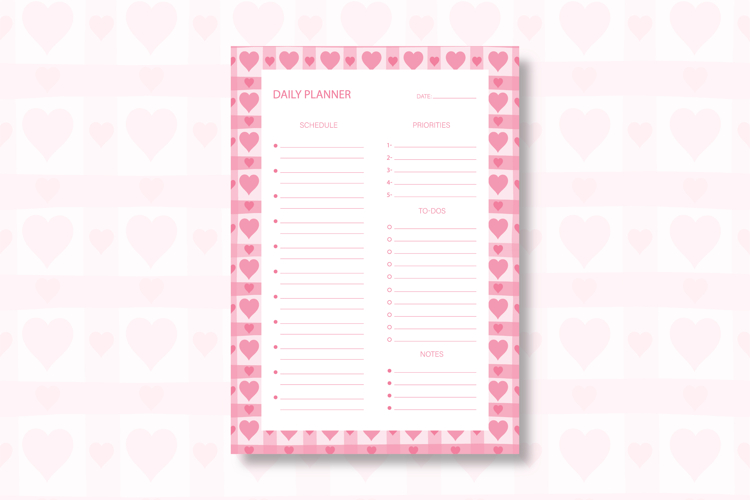 Printable Schedule Template Image 19