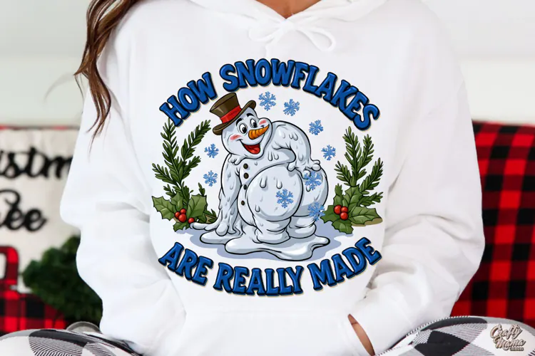 How Snowflakes Are Made| Snowman | Funny Christmas PNG