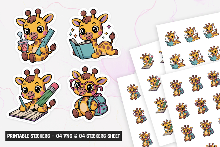 Cute Giraffe Clipart