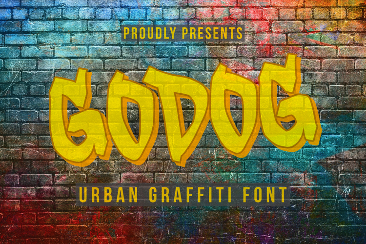 Godog - Urban Graffiti Display Font example image 1