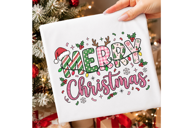 Merry Christmas Sublimation Png