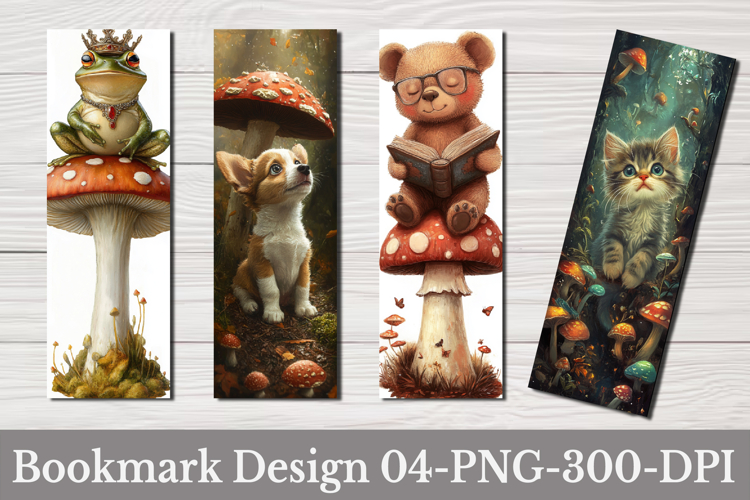 Digital Bookmarks Printable example image 1