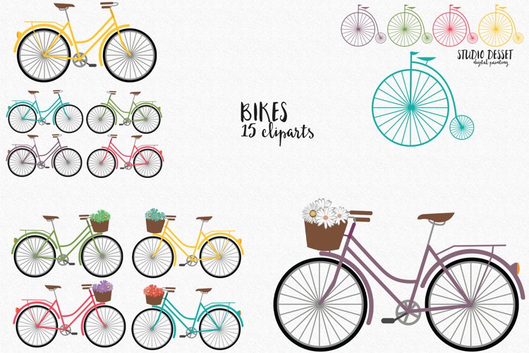 Bicycle Clipart Image 12