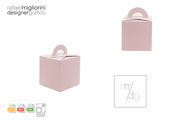 Cube Box with Handle - Basics of Brazil