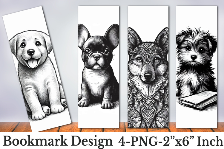 Dog Printable Bookmarks