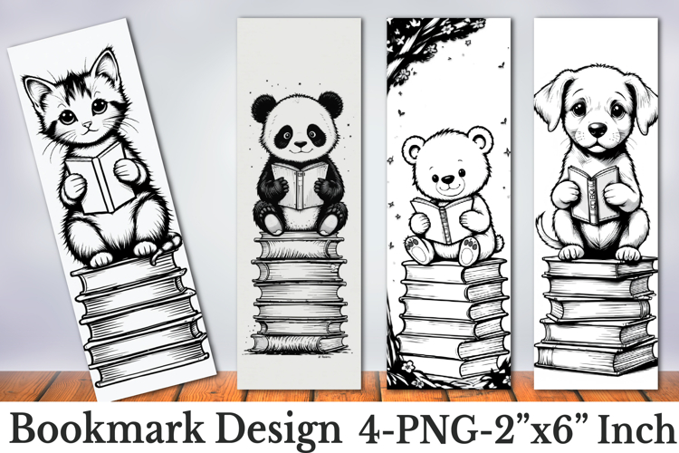 Cute Animals Printable Bookmarks