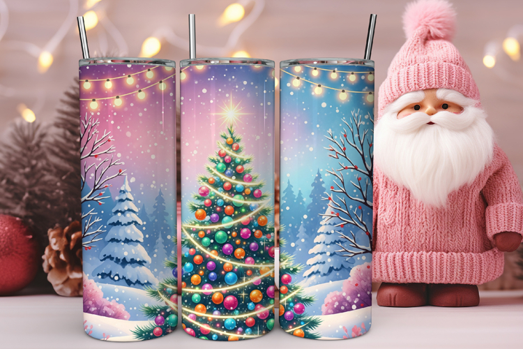 Christmas Tumbler Wrap Image 12