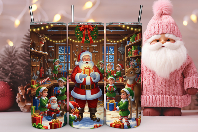 Christmas Tumbler Wrap Image 4