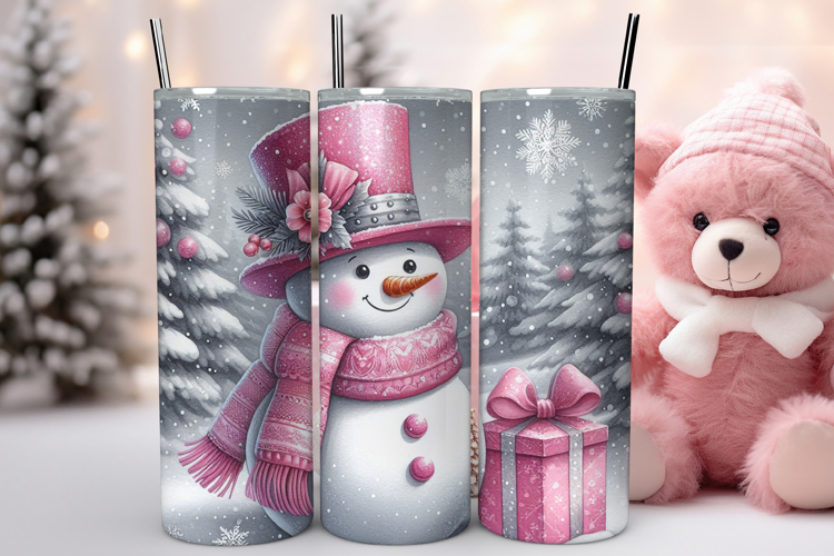 Christmas Snowman Tumbler Wrap,Christmas Tumbler Sublimation