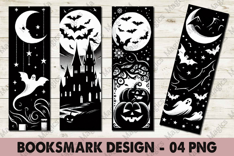 Halloween Bookmarks Design