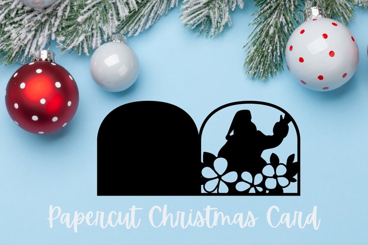 Christmas Floral Svg Image 13