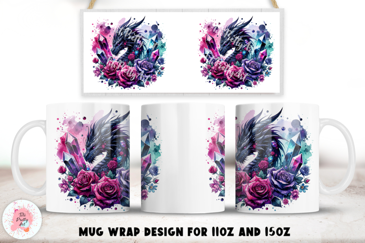 Halloween Mug Wrap 11 oz and 15 oz | Halloween Sublimation