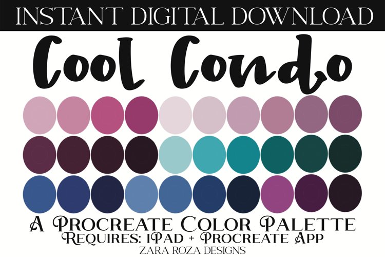 Cool Condo - Modern Winter Pastel Color Palette example image 1