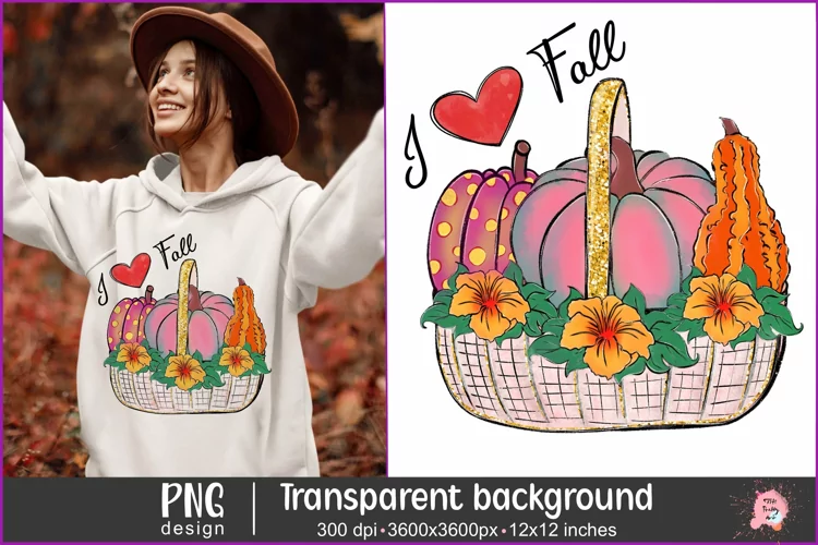 I Love Fall Most Of All, Happy Fall Yall, Fall Pumpkin PNG