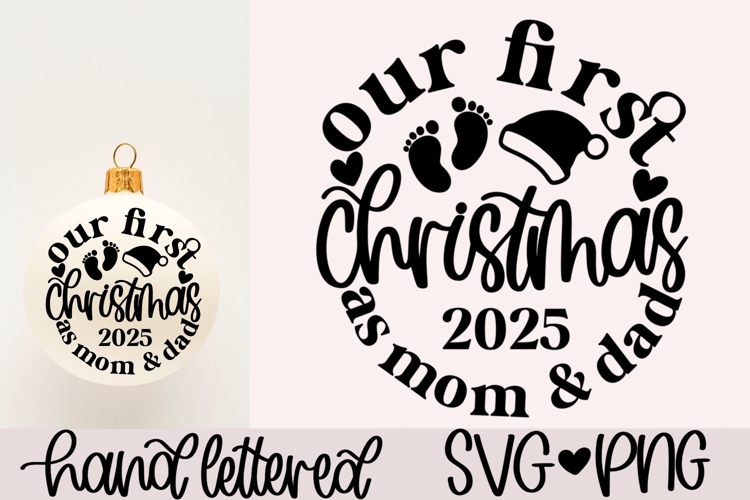 Our First Christmas Svg Image 10