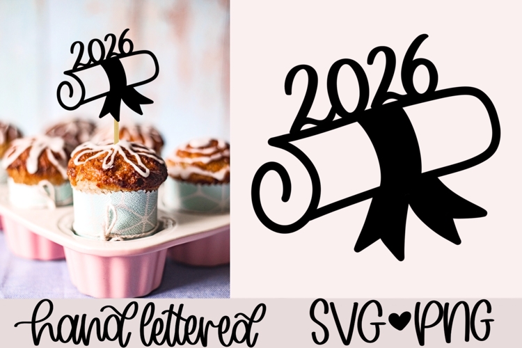 2026 Graduation Diploma | 2026 Graduation Cake Topper