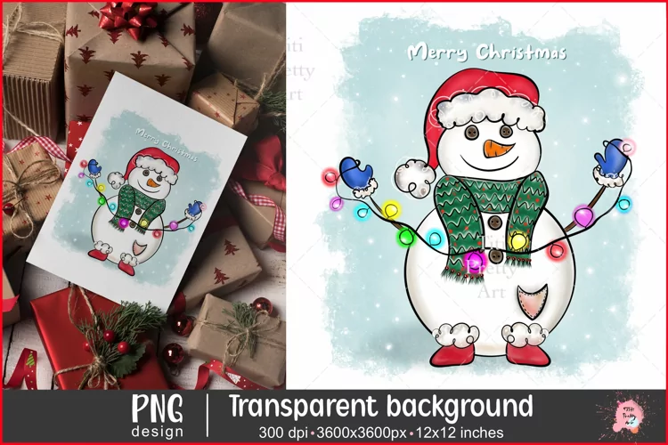 Snowman PNG | Merry Christmas