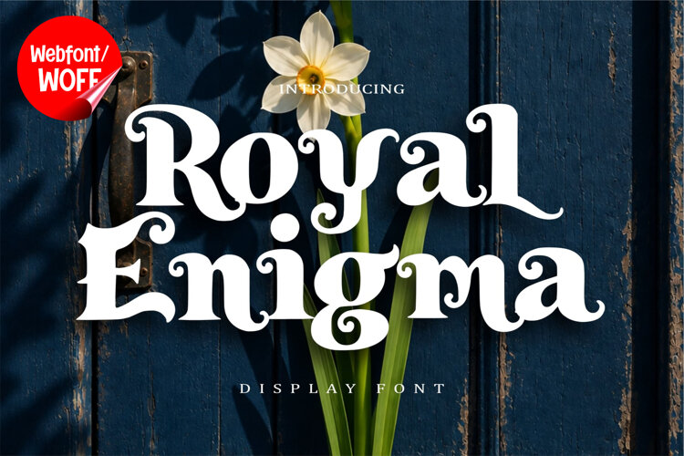 Royal Enigma | Classical Elegant Webfont example image 1