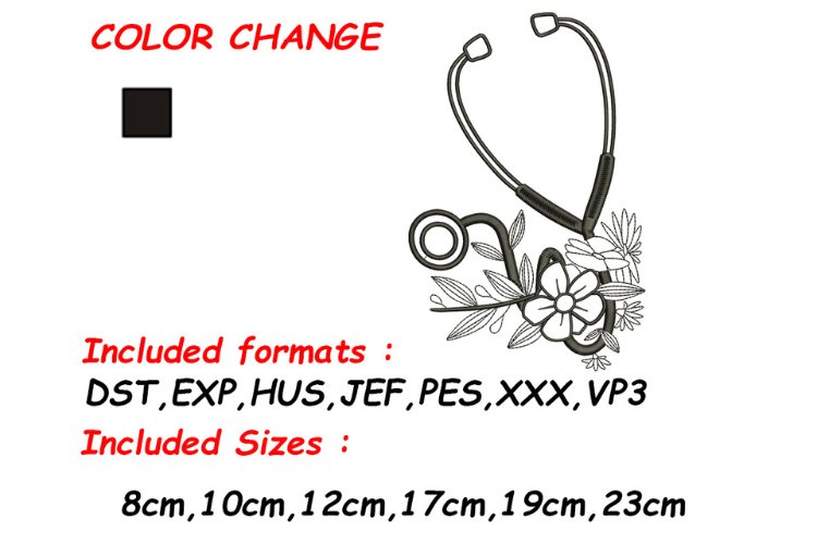 Nursing Embroidery Designs Image 8