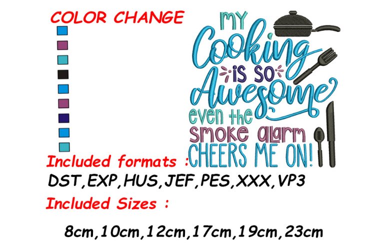 Kitchen Embroidery Designs Image 18