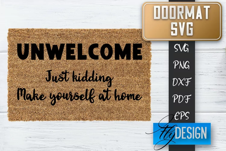 Doormat SVG Design | Welcom Home SVG | Home Decor SVG v.1