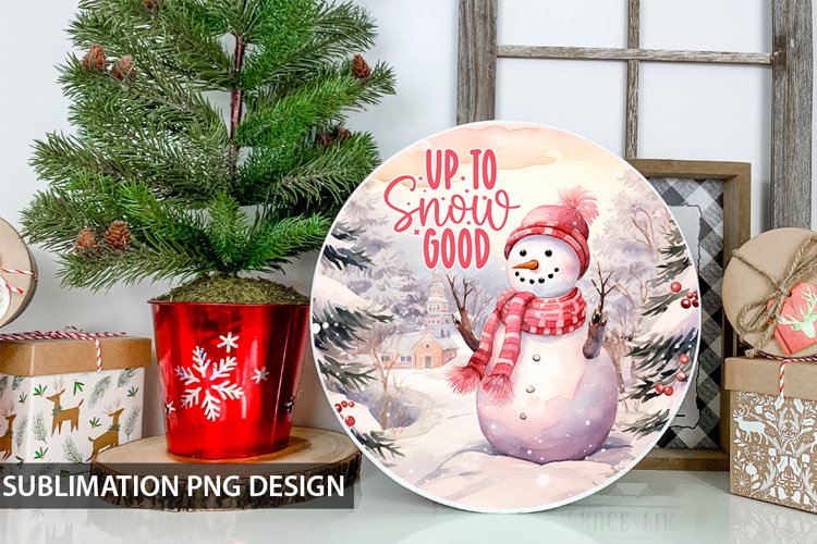 Snowman Sublimation Image 6