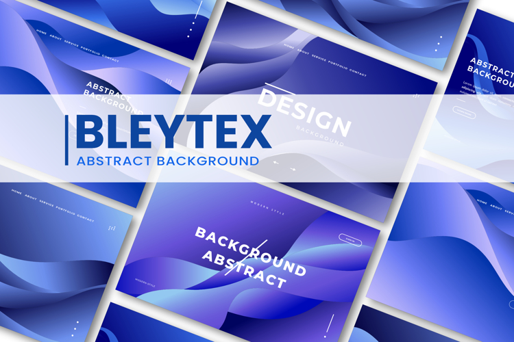 Blue wave abstract background