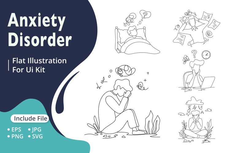 Anxiety Illustration Image 19