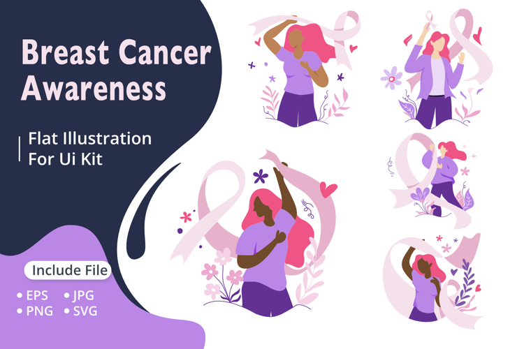 Cancer Ribbon Clipart