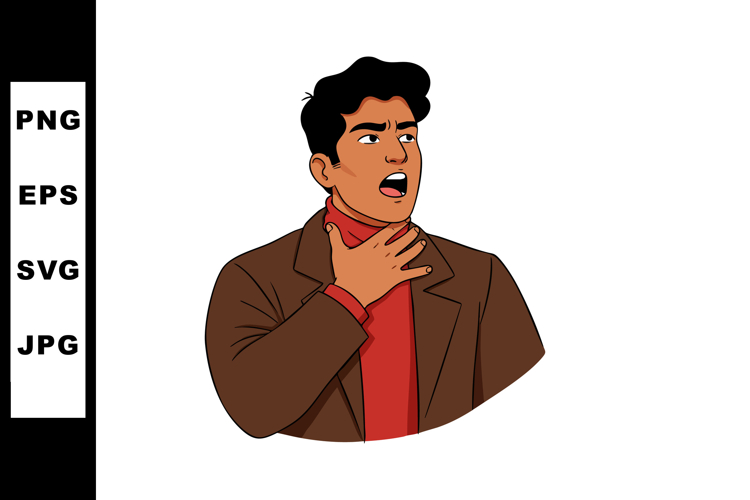 Sick Person Clipart Image 15