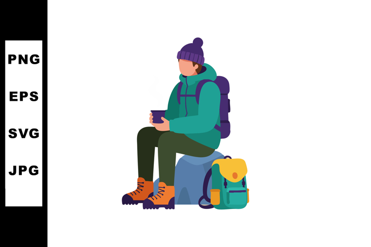 Backpack Clipart Image 17