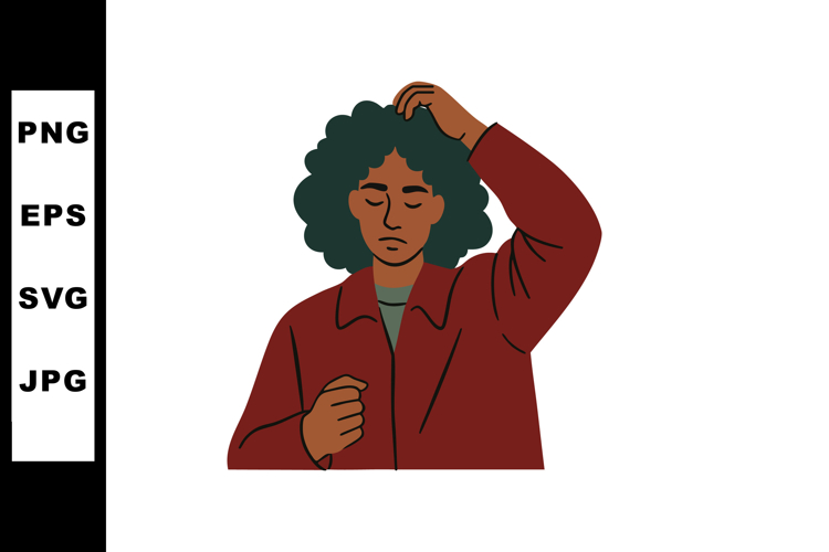 Afro Clipart Image 20