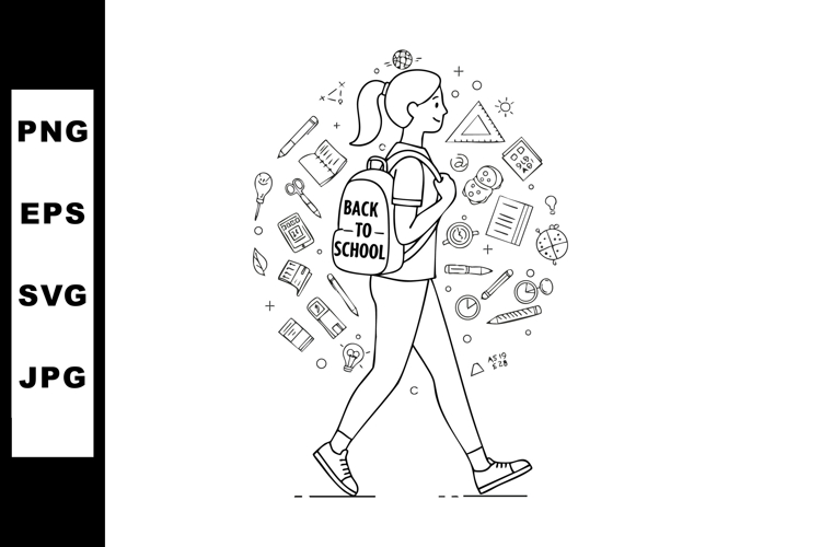 Backpack Clipart Image 9