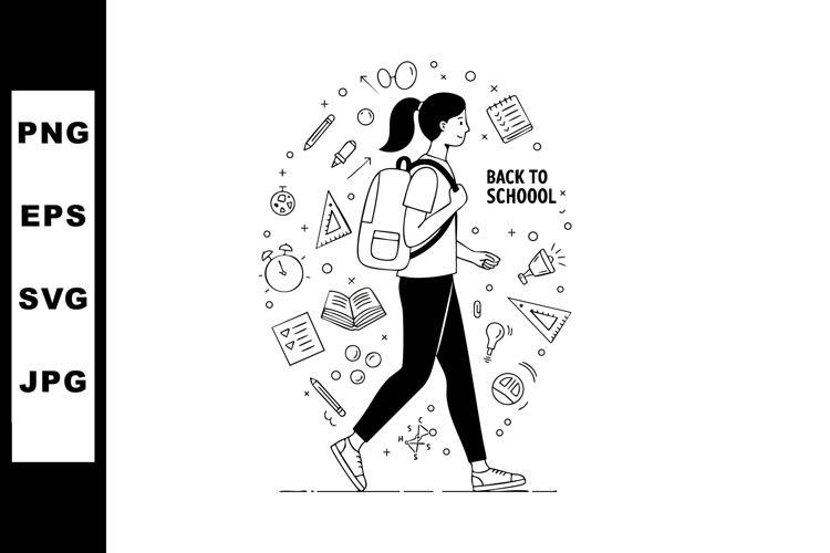 Backpack Clipart Image 22
