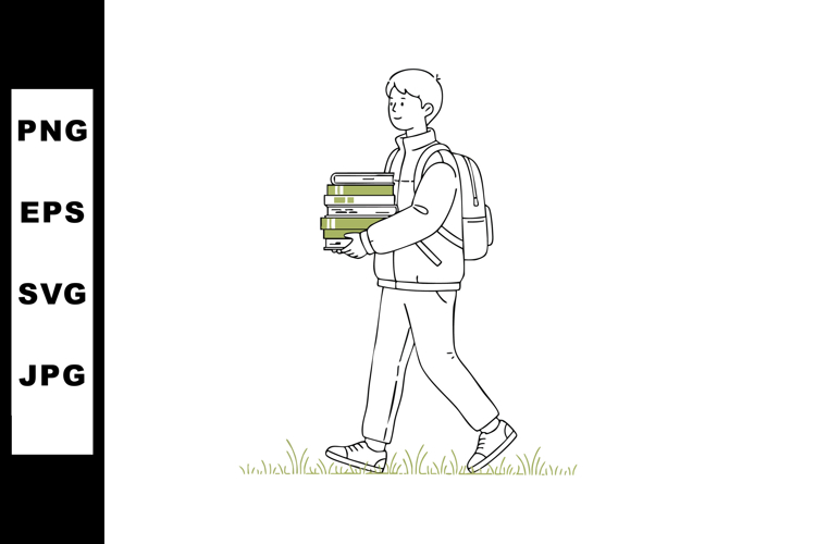 Backpack Clipart Image 15