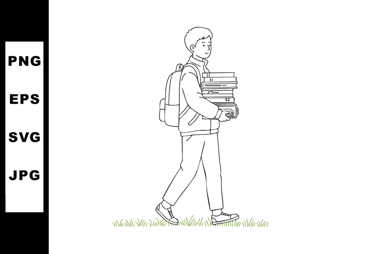 Backpack Clipart Image 19