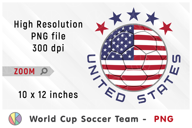 USA National Team Soccer Ball. World Cup 2026
