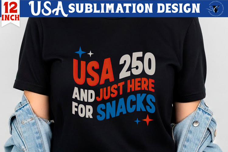 Patriotic sublimation | 4th of July | USA Birthday 250
