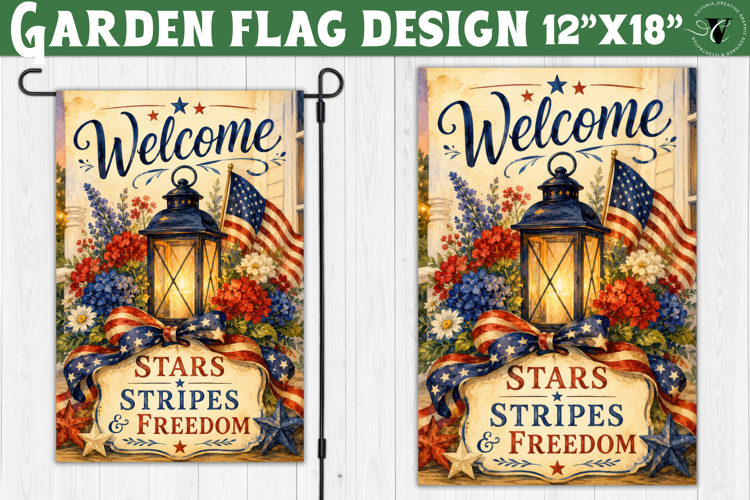 USA 250 Garden flag | Patriotic Stars, stripes, Freedom