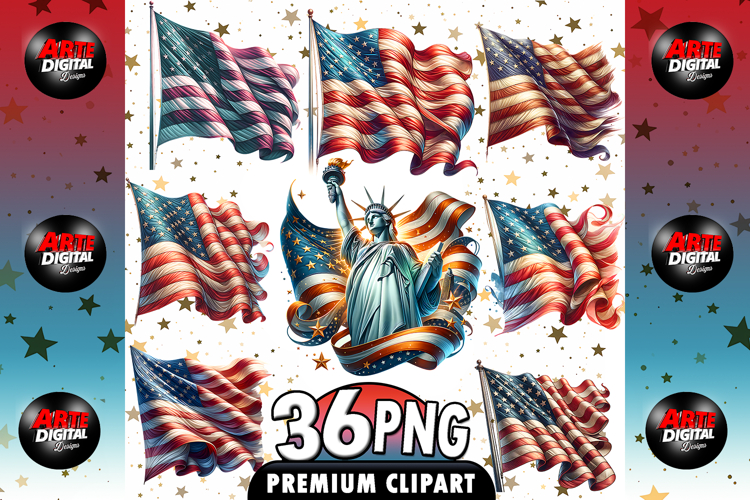  USA Flag PNG