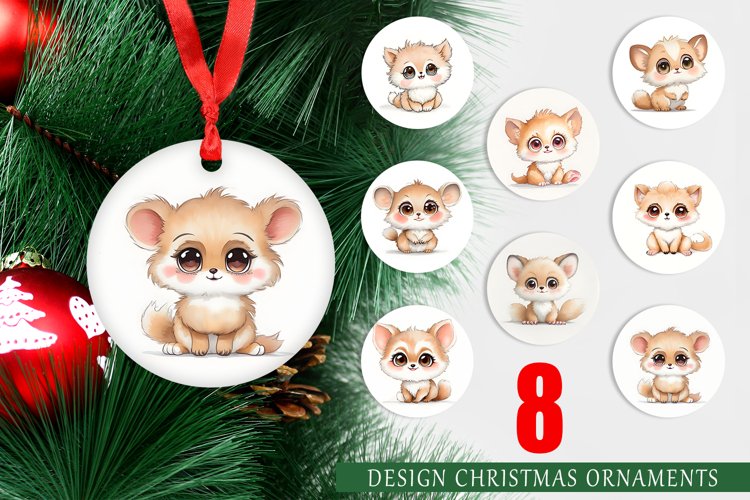 Christmas Ornaments ute Animal Fram
